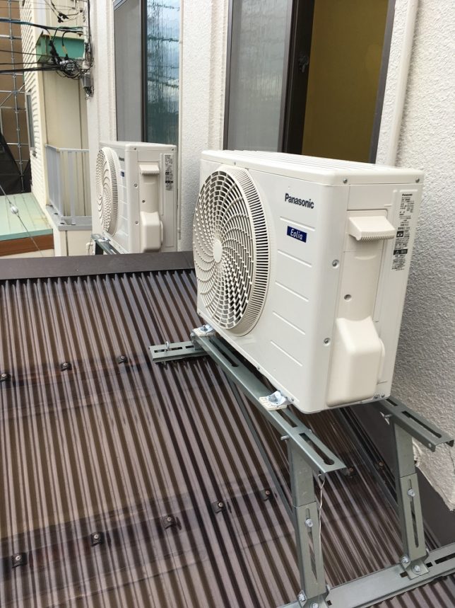 エアコン室外機の設置場所について